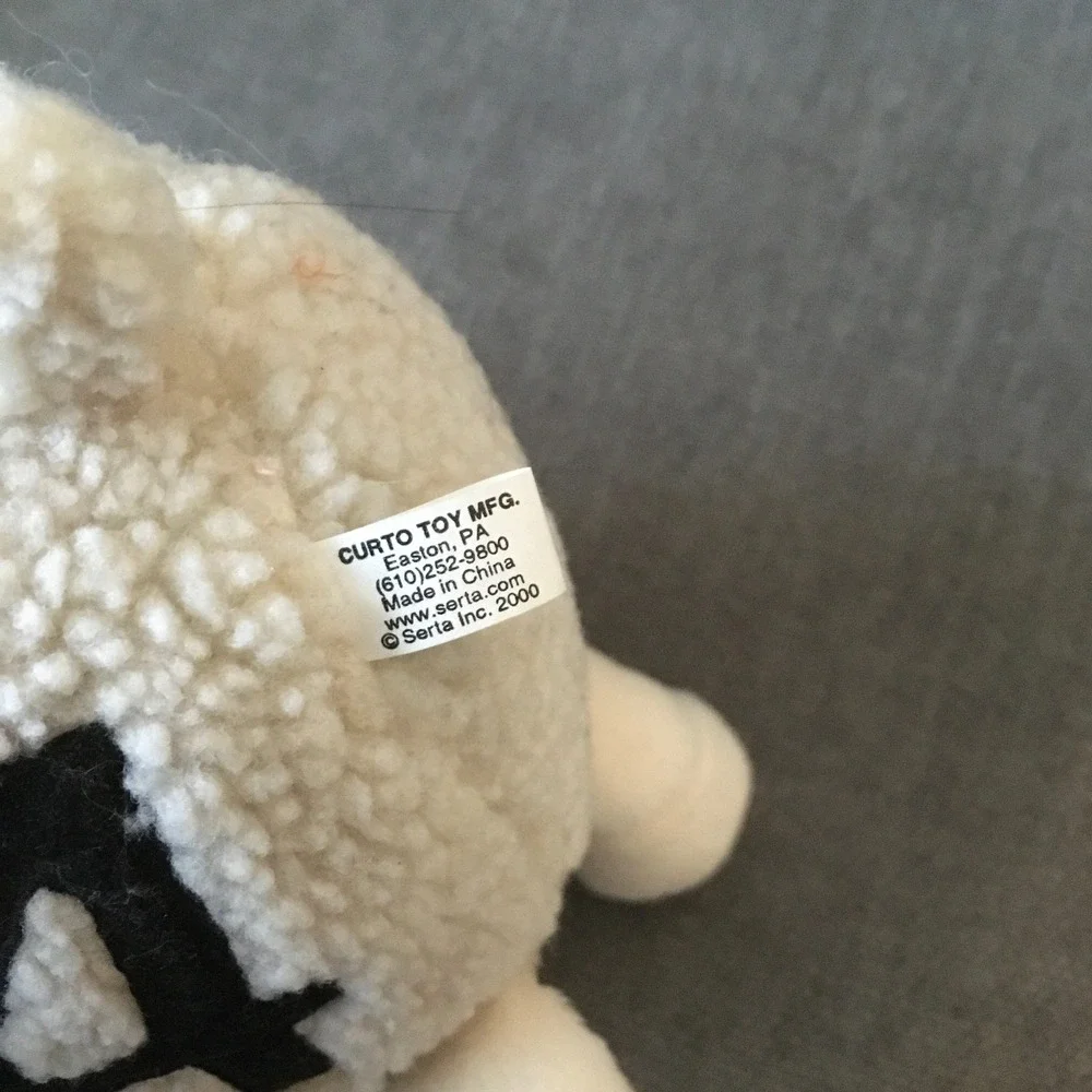 Serta Plush Sheep Pair Number‎ 44 Set of 2